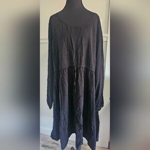 Torrid Long Sleeve Black Knee-length Dress 4X NWT